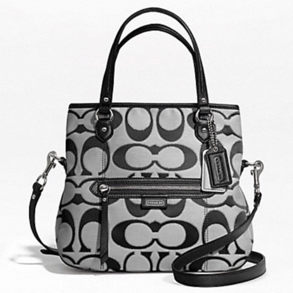 COACH DAISY OUTLINE SIGNATURE METALLIC MIA F23940